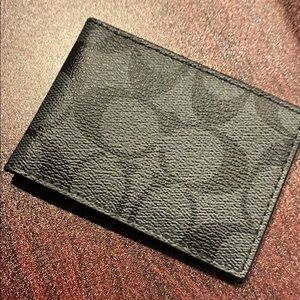 Black Coach ID/card case